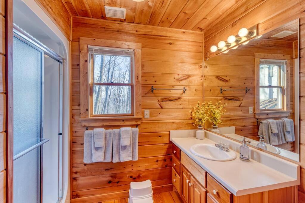 Mtn Cabin Sleeps 10 - 5 Mins To Fishing & Camping Эллиджей Экстерьер фото