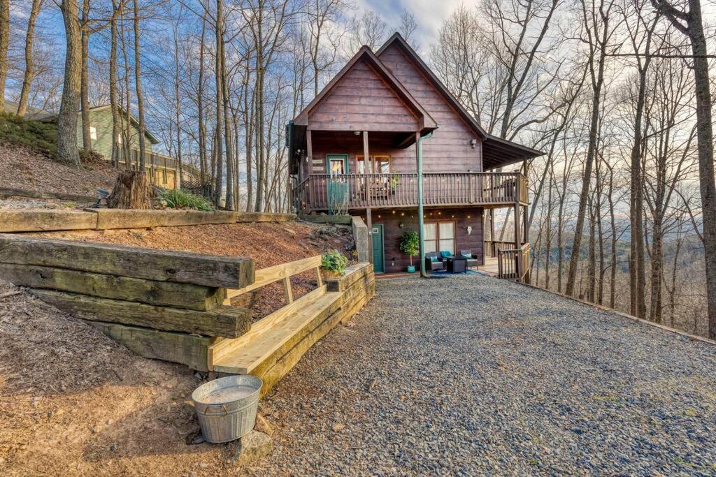 Mtn Cabin Sleeps 10 - 5 Mins To Fishing & Camping Эллиджей Экстерьер фото