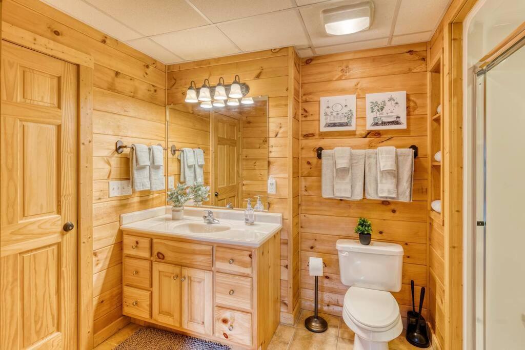 Mtn Cabin Sleeps 10 - 5 Mins To Fishing & Camping Эллиджей Экстерьер фото