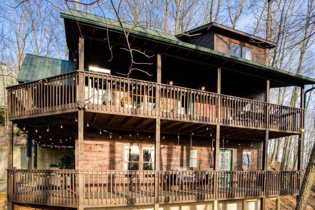 Mtn Cabin Sleeps 10 - 5 Mins To Fishing & Camping Эллиджей Экстерьер фото