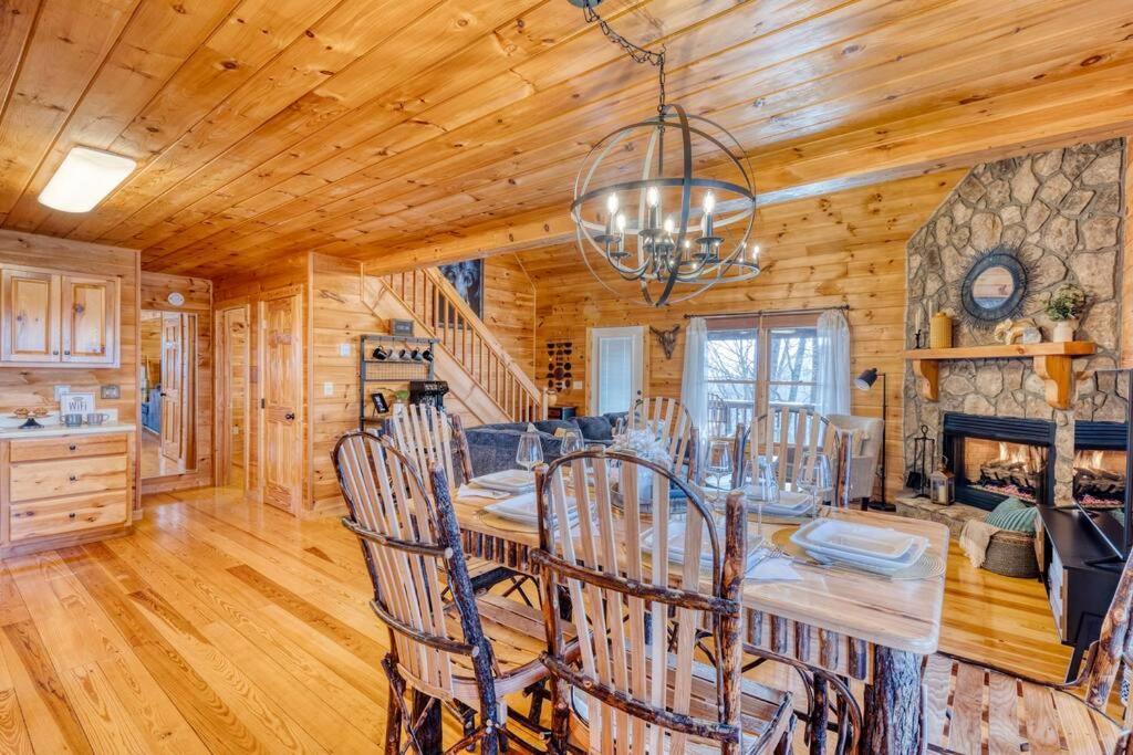 Mtn Cabin Sleeps 10 - 5 Mins To Fishing & Camping Эллиджей Экстерьер фото